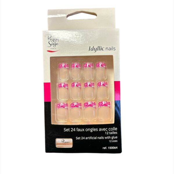 Kit 24 faux ongles Idyllic nails Ref150064