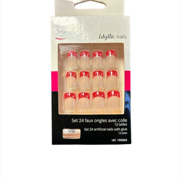 Kit 24 faux ongles Idyllic nails Ref150065