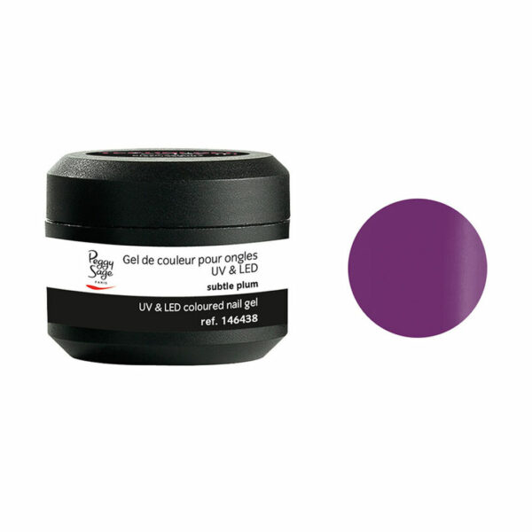 Gel de couleur pour ongles UV & LED Color it sublte plum