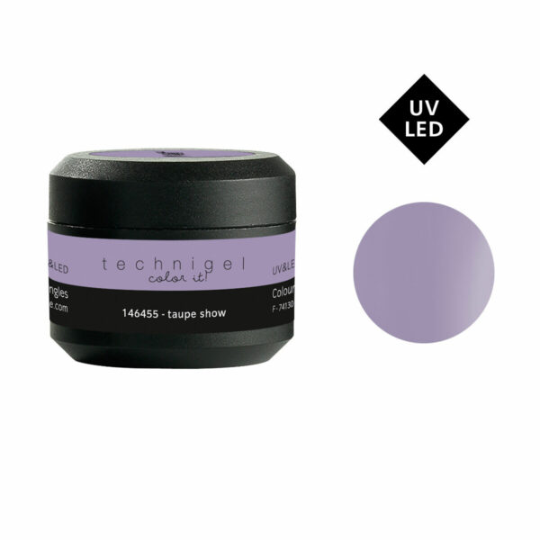 Gel de couleur pour ongles UV & LED Color it Taupe show