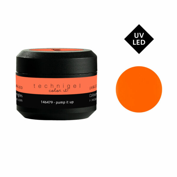 Gel de couleur pour ongles UV & LED Color it pump it up