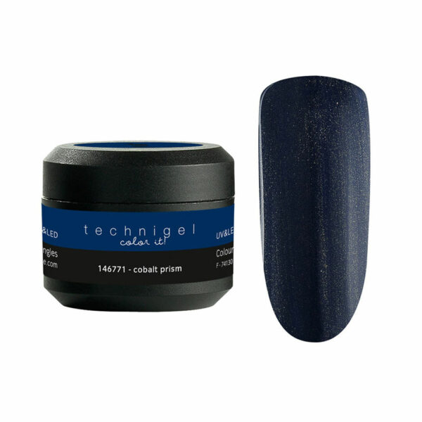 Gel de couleur pour ongles UV & LED Color it cobalt prism