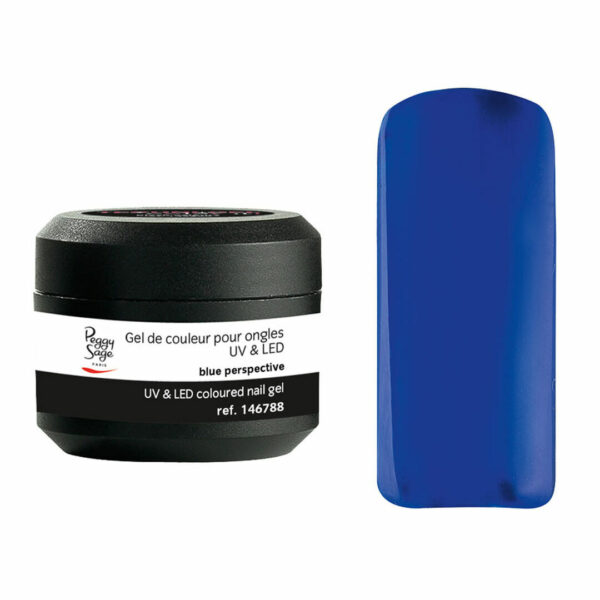 Gel de couleur pour ongles UV & LED Color it blue perspective