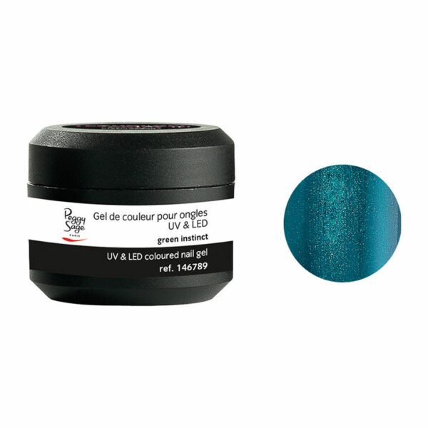 Gel de couleur pour ongles UV & LED Color it green instinct