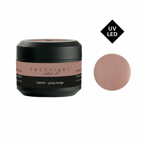 Gel de couleur pour ongles UV & LED Color it - pinky beige