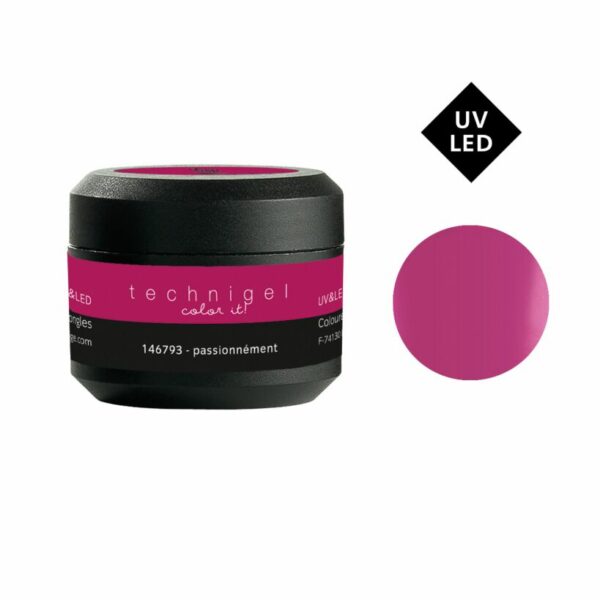 Gel de couleur pour ongles UV &  LED Color it Passionnément