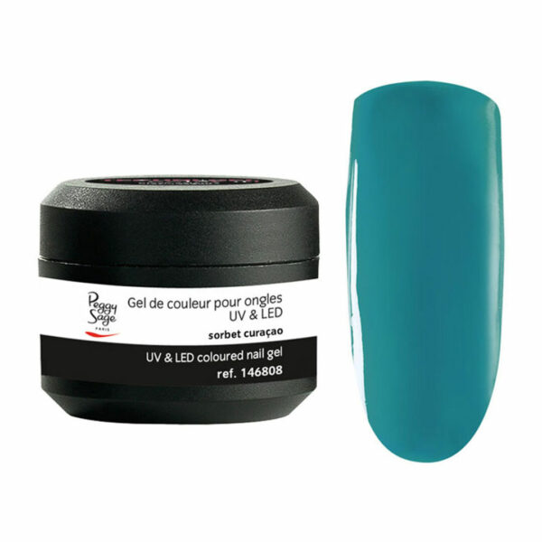 Gel de couleur pour ongles UV & LED Color it sorbet curaçao