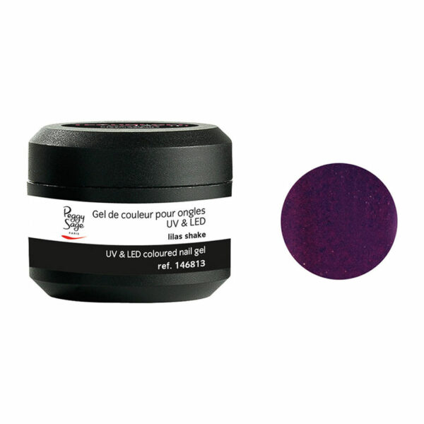 Gel de couleur pour ongles UV & LED Color it lilas shake