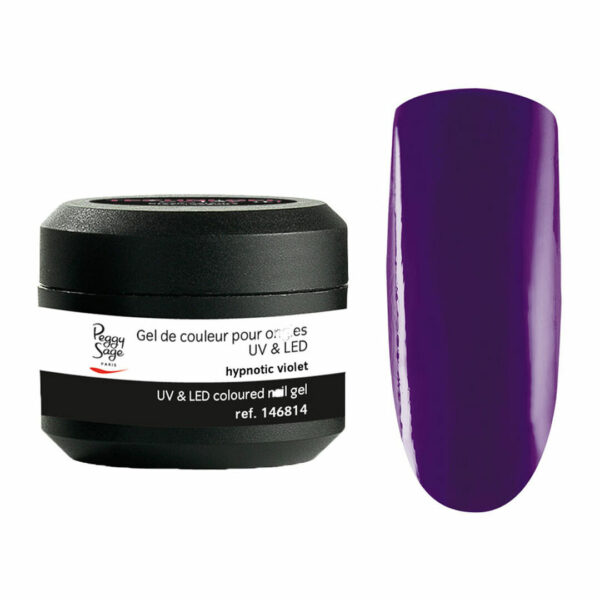 Gel de couleur pour ongles UV & LED Color it hypnotic violet