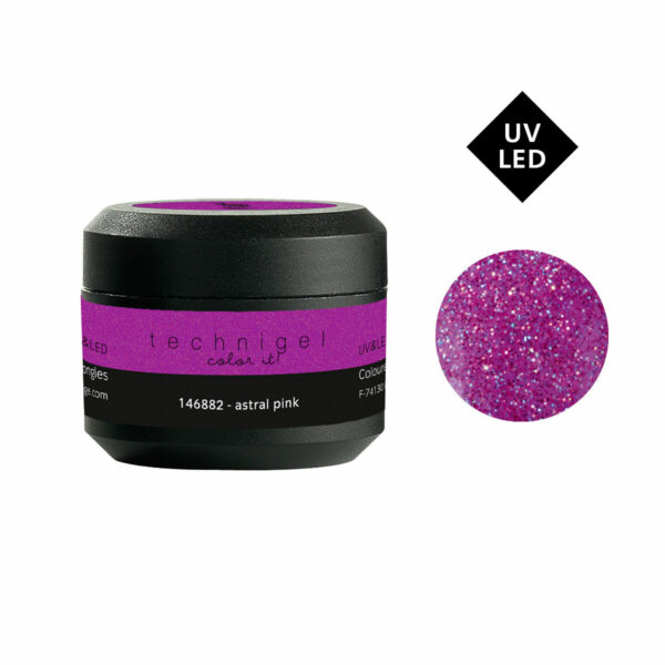 Gel de couleur pour ongles UV & LED Color it - astral pink
