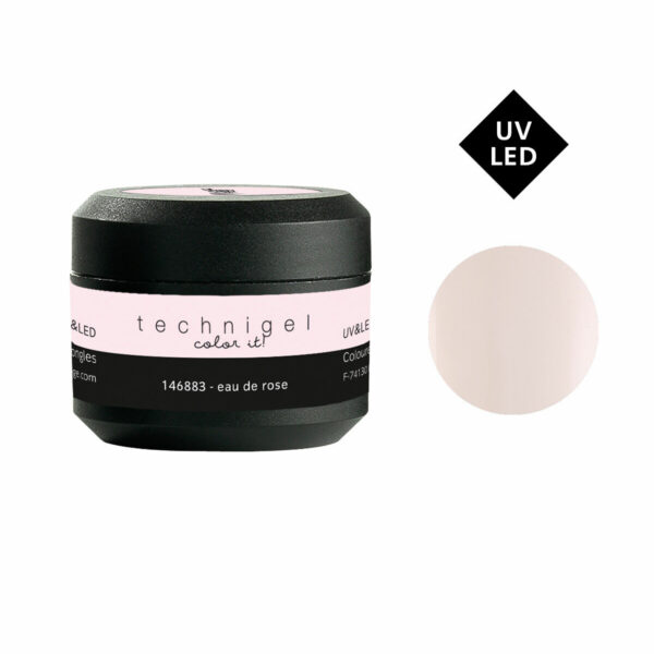 Gel de couleur pour ongles UV & LED Color it - eau de rose