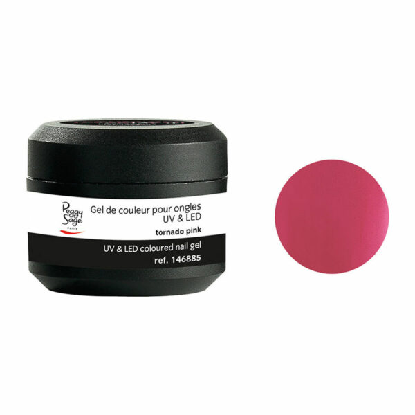Gel de couleur pour ongles UV & LED Color it tornado pink