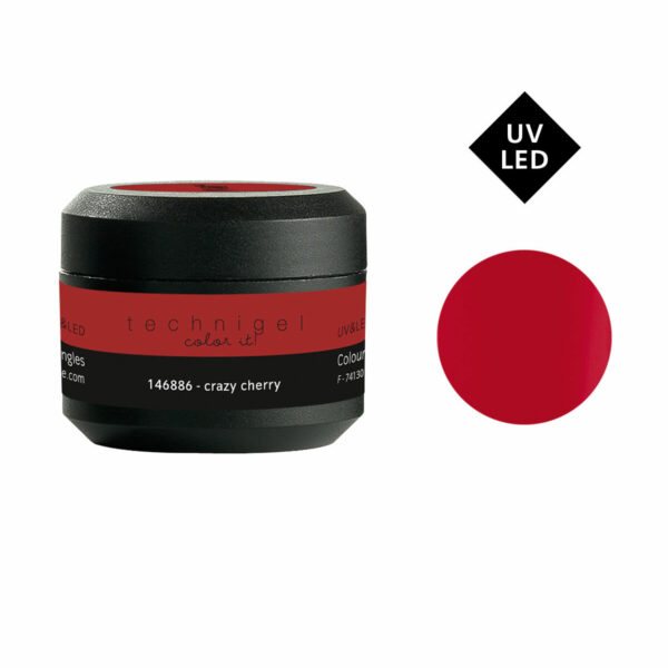 Gel de couleur pour ongles UV & LED Color it - crazy cherry