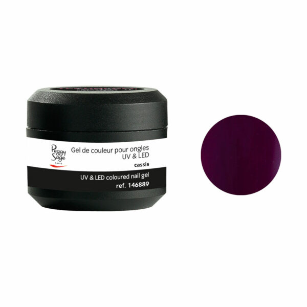 Gel de couleur pour ongles UV & LED Color it - cassis