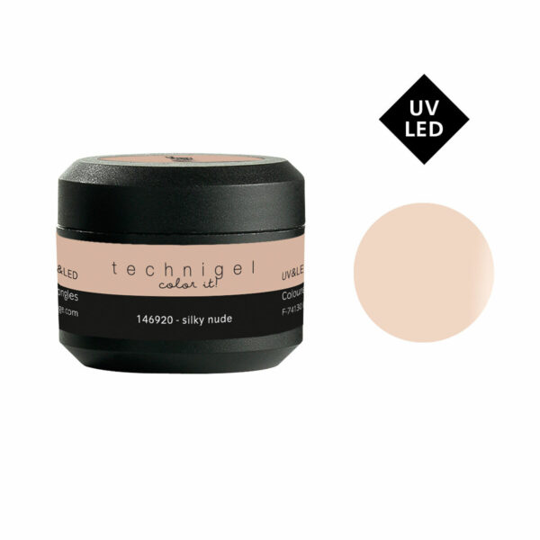 Gel de couleur pour ongles UV & LED Color it - silky nude
