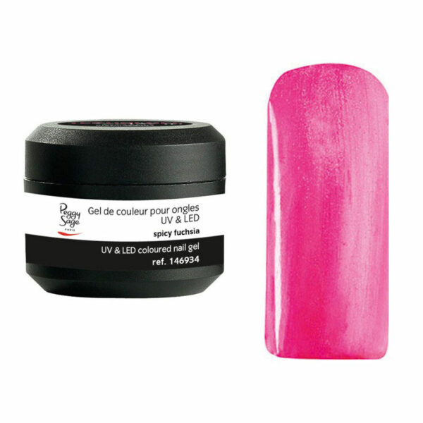 Gel de couleur pour ongles UV & LED Color it spicy fuchsia