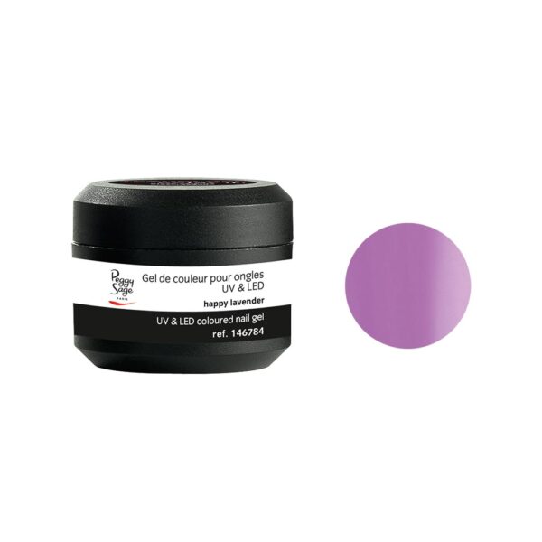 Gel de couleur pour ongles UV & LED Color it happy lavender
