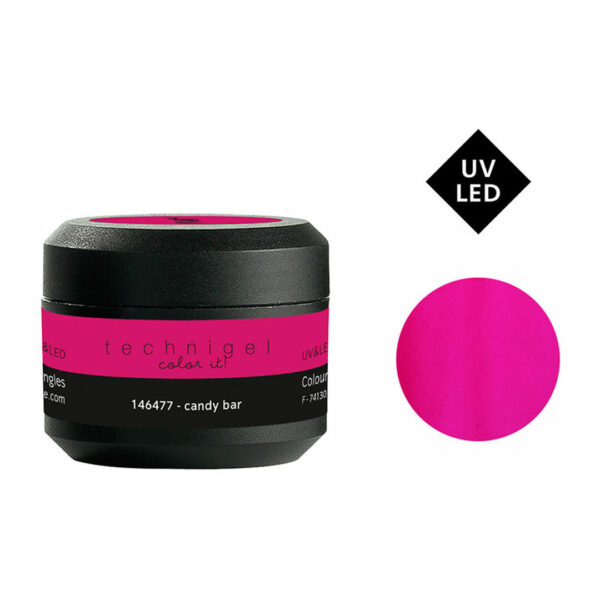 Gel de couleur pour ongles UV & LED Color it Candy bar