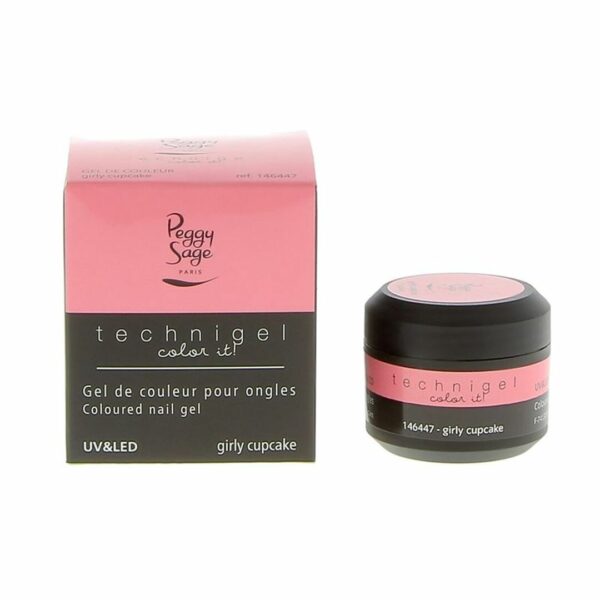 Gel de couleur pour ongles UV &  LED Color it girly cupcake