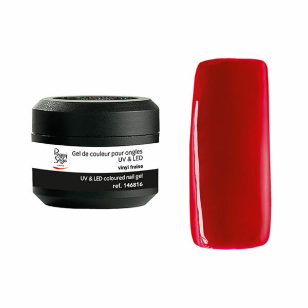 Gel de couleur pour ongles UV & LED Color it vinyl fraise
