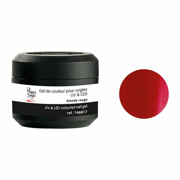 Gel de couleur pour ongles UV & LED Color it bloody rouge