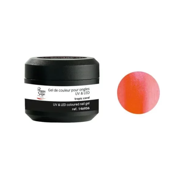Gel de couleur pour ongles UV & LED Color it tropic coral